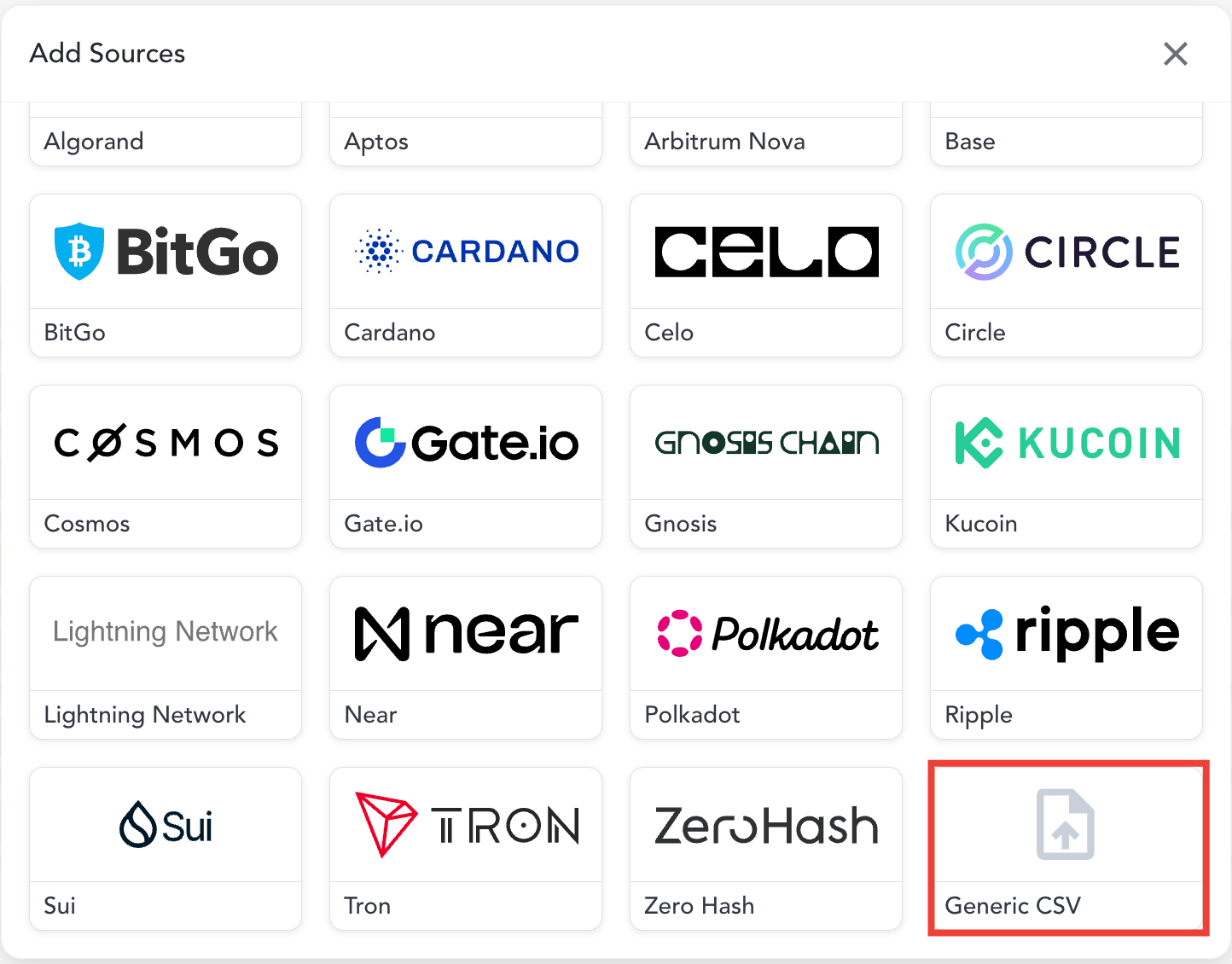 How to Connect Sources Not Listed – Enterprise Support